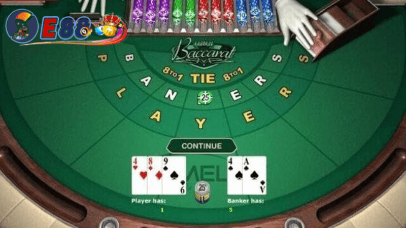 Kỹ năng đánh baccarat trực tuyến